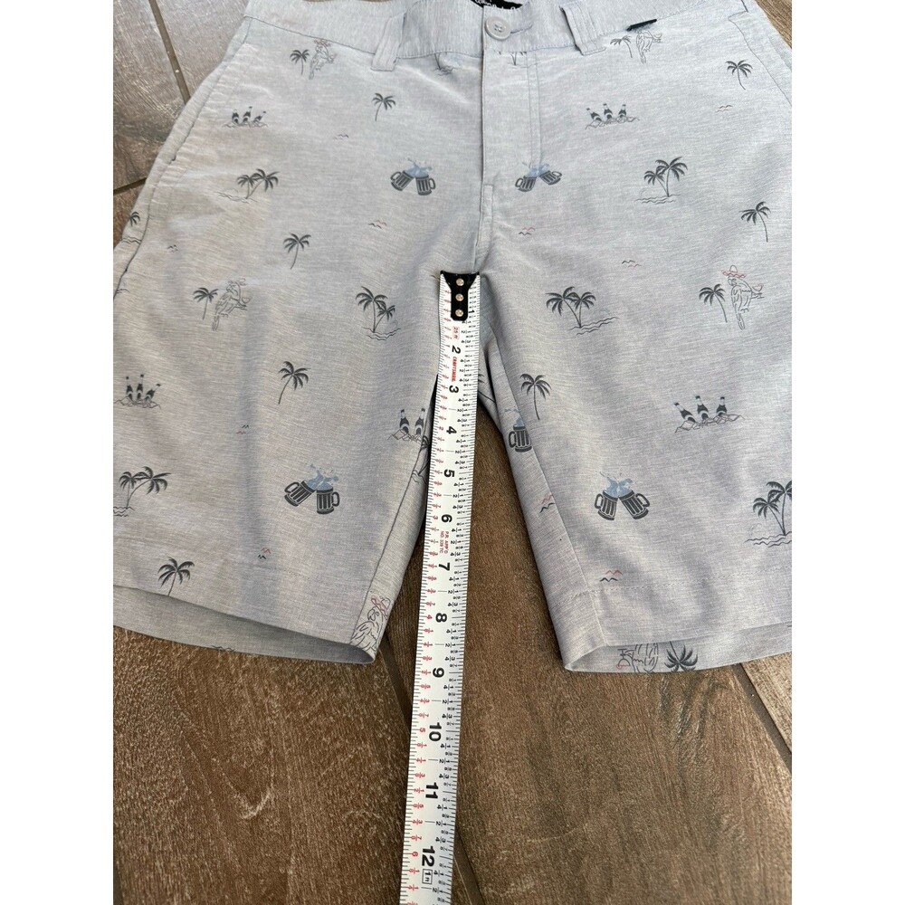 Travis Mathew Shorts Mens 30in Palm Tree Beer Parrot Tropical Print Golf - Picture 3 of 8
